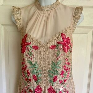 NWOT..KAREN MILLEN… Embroidered Lace Dress